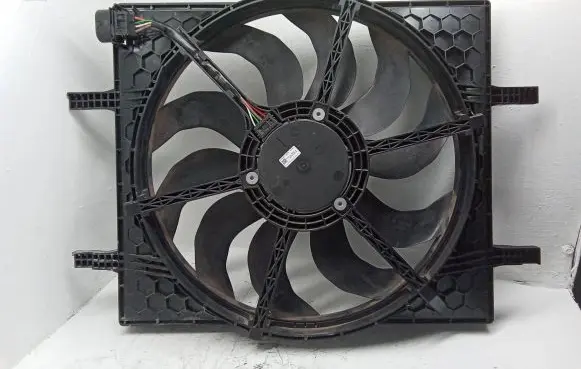 Electric radiator cooling fan