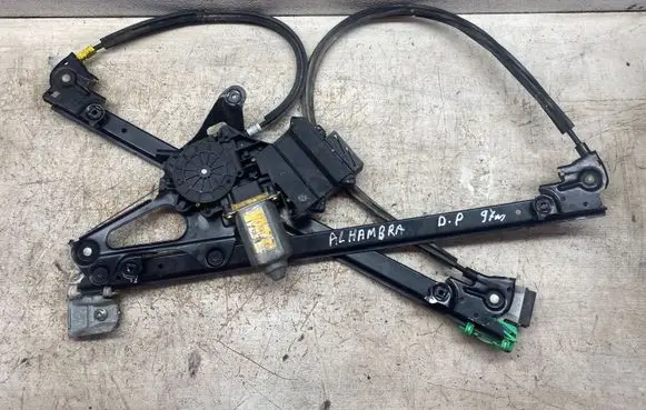 Fiat Ulysse Rear door window regulator with motor 7M0837402P