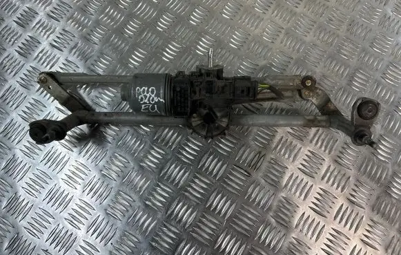 Volkswagen Polo V 6R Front wiper linkage and motor 0390241566