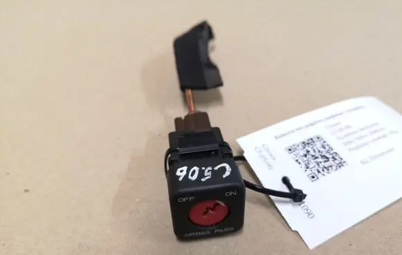 Citroen C5 Passenger airbag on/off switch 96373645XT