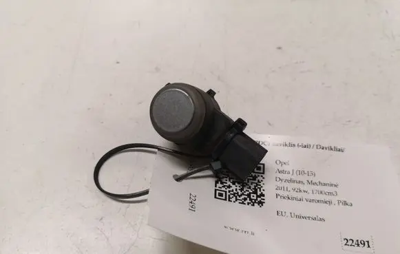 Opel Astra J Parking PDC sensor 13300715 0263013002