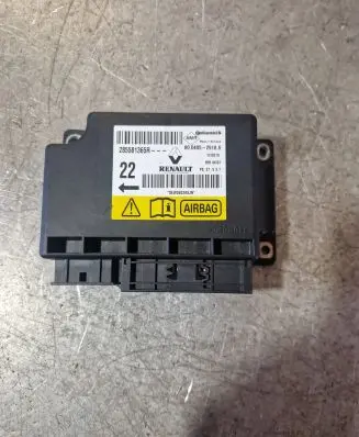 Renault Megane III Airbag control unit/module 285581365R 000405291A6 SEW0E02AXJN