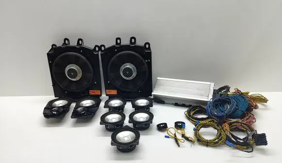 BMW 5 E60 E61 Audio system kit 9143133 914313301 65139143133
