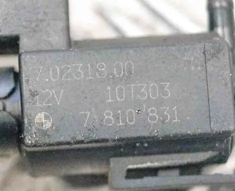 BMW 3 E92 E93 Turbo solenoid valve 7810831