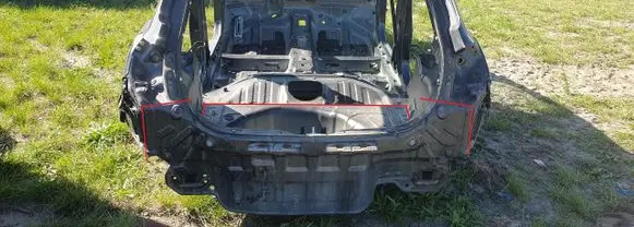 KIA Rio Rear bodywork 