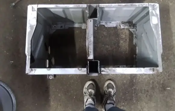 Mercedes-Benz Sprinter W906 Front passenger seat console base 