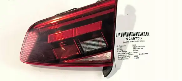 Volkswagen PASSAT B8 Rear/tail lights 3G5945094D