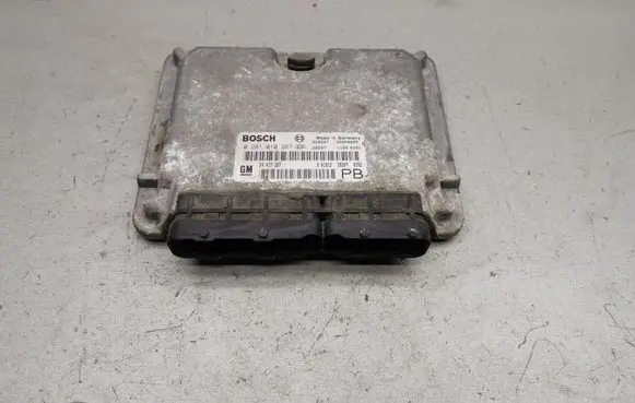 Opel Astra G Engine control unit/module 0281010267 24417167