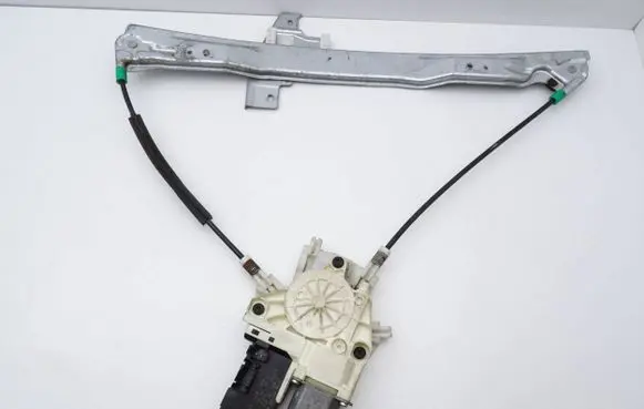 Peugeot 407 Front door window regulator with motor 1137328124