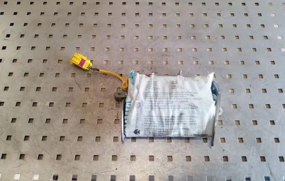 Front door airbag
