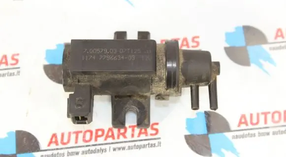 BMW 1 E81 E87 Turbo solenoid valve 7796634