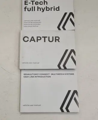 Renault Captur II User manual 990619801R 999108866S 999103695S