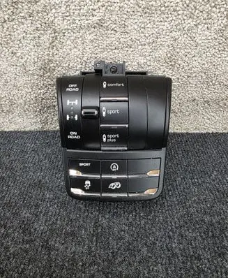 Porsche Cayenne (92A) Suspension ride height/mode switch 7P5927521AF 7P5927127GS