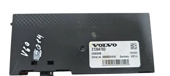 Volvo V60 GPS navigation control unit/module 31394783 28383258 00008531516