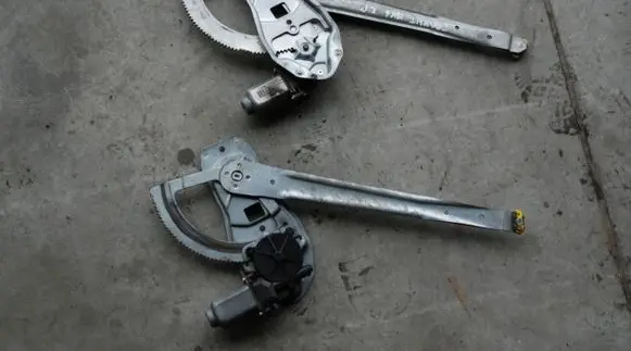 Ford Transit Front door window regulator with motor 2003R