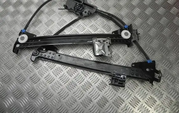 Front door window regulator with motor