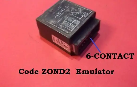 Volkswagen Jetta II LP gas control unit module ZOND2 EMULATOR
