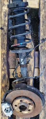 Skoda Fabia Mk2 (5J) Rear coil spring