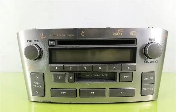 Toyota Avensis T250 Radio/CD/DVD/GPS head unit 8612005081