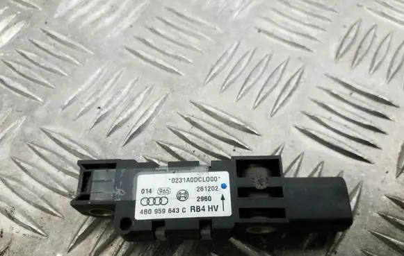 Audi A6 S6 C5 4B Airbag deployment crash/impact sensor 4B0959643C