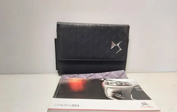 Citroen DS3 Owners service history hand book 