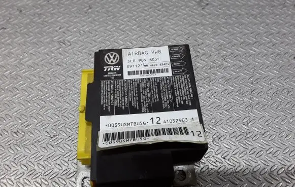 Volkswagen PASSAT B6 Airbag control unit/module 3C0909605F