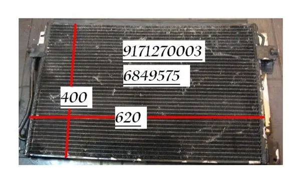 Volvo 850 A/C cooling radiator (condenser) 9171270003 6849575