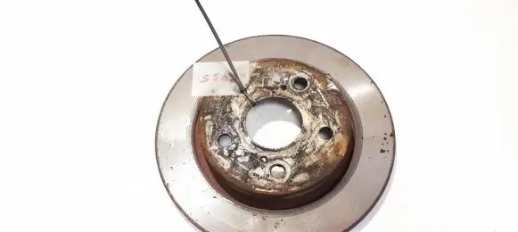 Toyota Corolla E140 E150 Rear brake disc neventiliuojamas