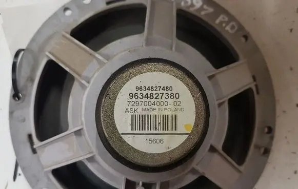 Citroen C5 Front door high frequency speaker 9634827480 9634827380