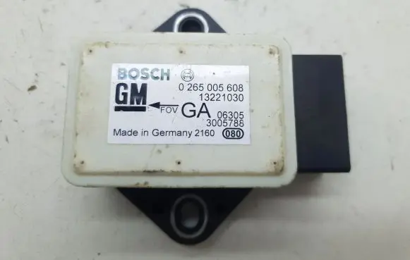 Opel Corsa D ESP acceleration yaw rate sensor 13221030