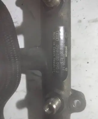 Audi A6 S6 C6 4F Fuel main line pipe 059130090J