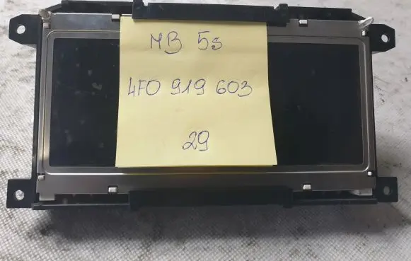 Audi A6 S6 C6 4F Screen/display/small screen 4F0919603