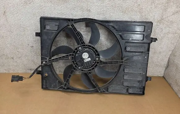 Seat Leon (5F) Electric radiator cooling fan 5Q0959455AN 5Q0121203CL 5Q0121205AD