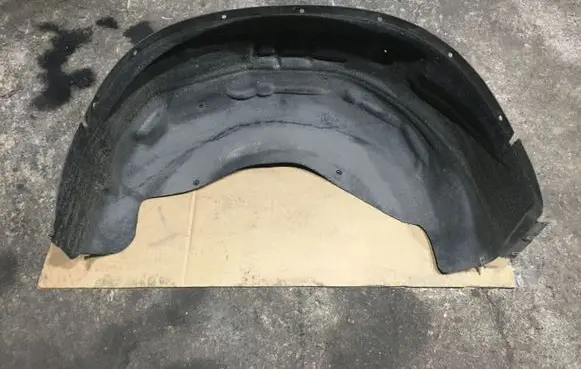 BMW X6 E71 Rear arch fender liner splash guards 7248212