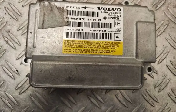 Volvo V60 Airbag control unit/module 31387523 T11308211272 11308211272881