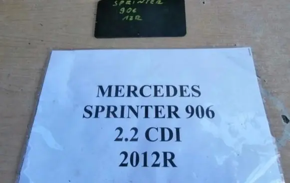 Mercedes-Benz Sprinter W906 Bracket in trunk/boot 