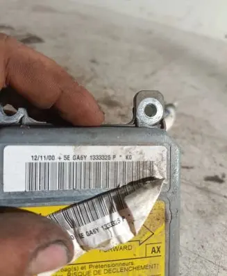 Peugeot 206 Airbag control unit/module 9636894080 550541500