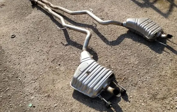 Mercedes-Benz S W221 Muffler/silencer A2214913300 A2214913400