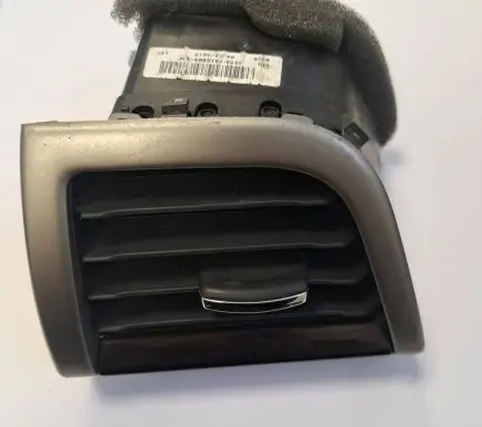 Cabin air duct channel