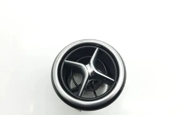 Dashboard air vent grill cover trim