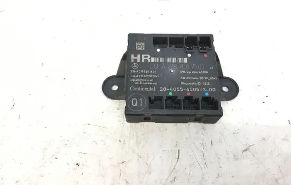 Mercedes-Benz E W212 Door control unit/module A2189001501