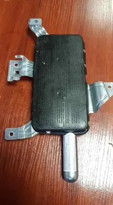 Front door airbag