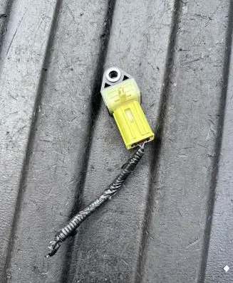 Airbag deployment crash/impact sensor