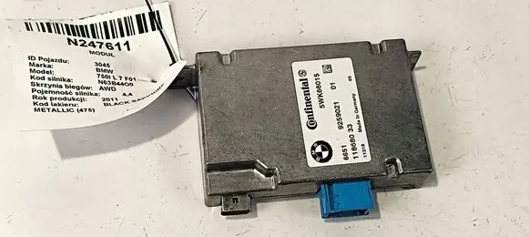 BMW 7 F01 F02 F03 F04 Central body control module 9259021