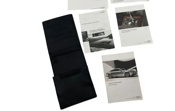 Audi A7 S7 4G Owners service history hand book