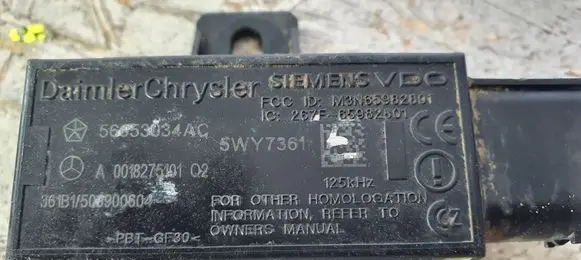 Jeep Grand Cherokee (WK) Tire pressure control unit 56053034AC A0018275101