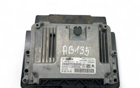 Peugeot Partner Engine control unit/module ECU 9805947380 0281019817