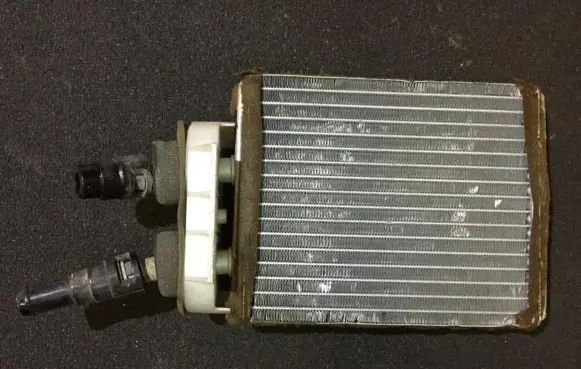 Heater blower radiator