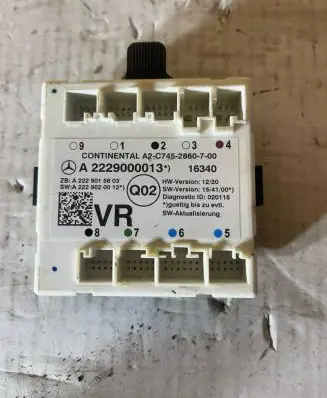 Mercedes-Benz E W213 Door control unit/module A2229002112 A2229025411 A2229015903