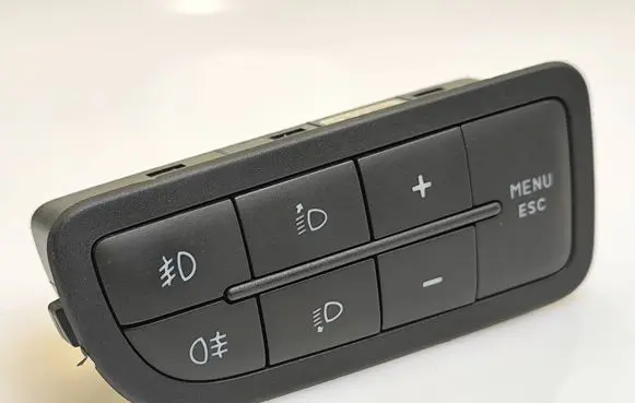 Headlight level height control switch